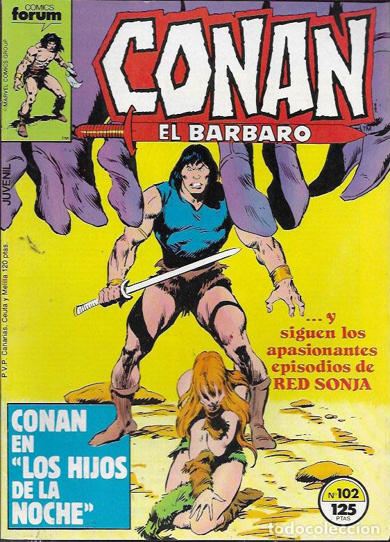 C&oacute;mics: Conan El B&aacute;rbaro. Forum 1983. N&ordm; 102 - Foto 1