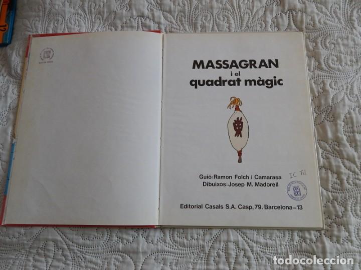 C&oacute;mics: MASSAGRAN  I EL QUADRAT MAGIC-  - CATALA - Foto 2