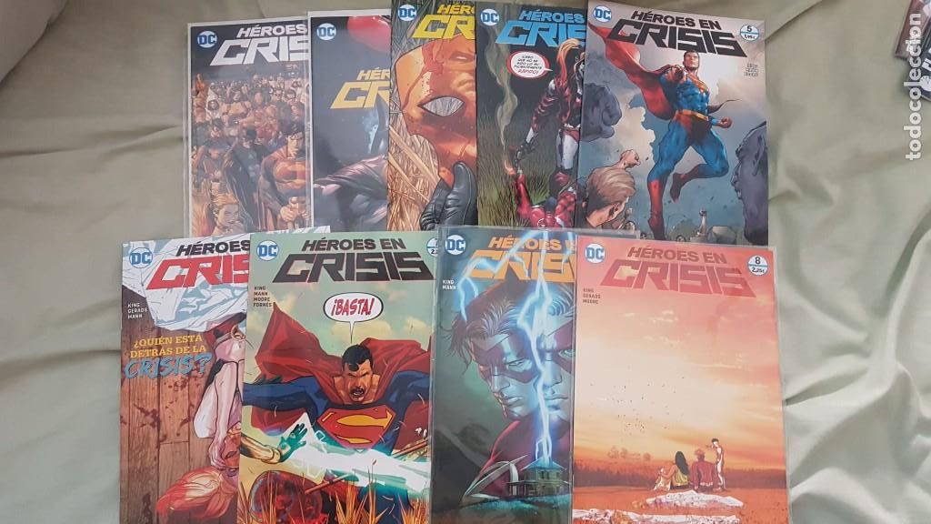 C&oacute;mics: HEROES EN CRISIS (COMPLETA 9 N&Uacute;MEROS) - ECC - DESCUENTO 10%&iexcl;&iexcl;&iexcl; - Foto 1