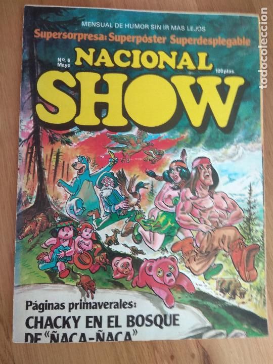 C&oacute;mics: comic nacional show numero 6 - Foto 1