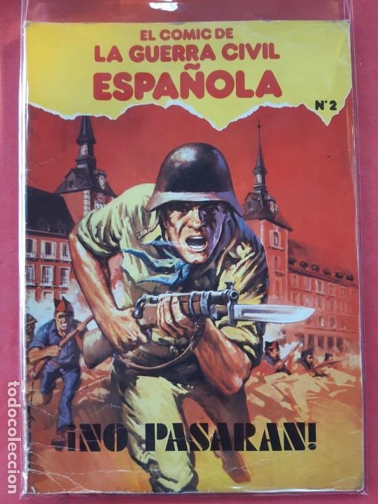 C&oacute;mics: COMIC DE LA GUERRA CIVIL N&ordm; 2 CON PORTADA DE L&Oacute;PEZ ESP&Iacute; - Foto 1