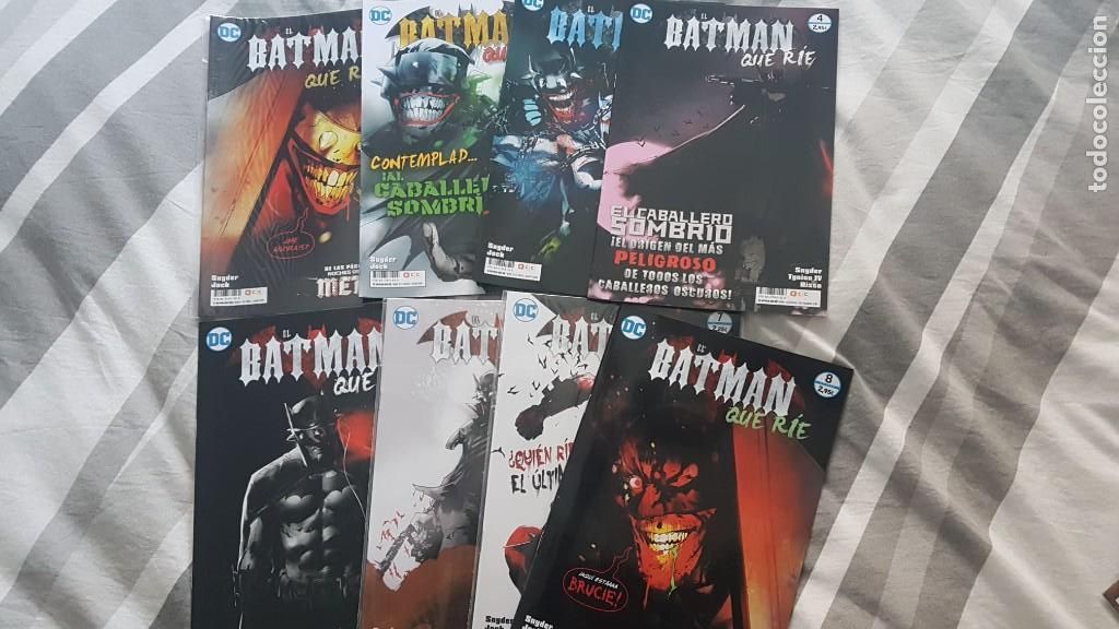 C&oacute;mics: BATMAN QUE RIE (COMPLETA 8 N&Uacute;MEROS) - ECC - Foto 1