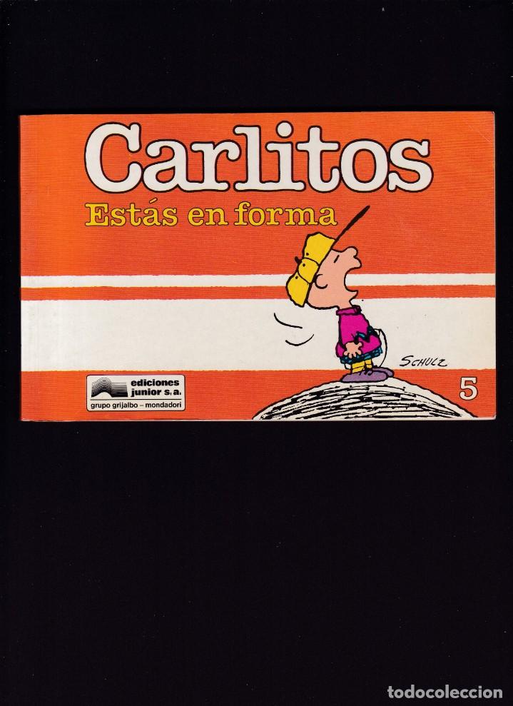 C&oacute;mics: CARLITOS - N&ordm; 5 - EST&Aacute;S EN FORMA - EDICIONES JUNIOR 1990 - Foto 1