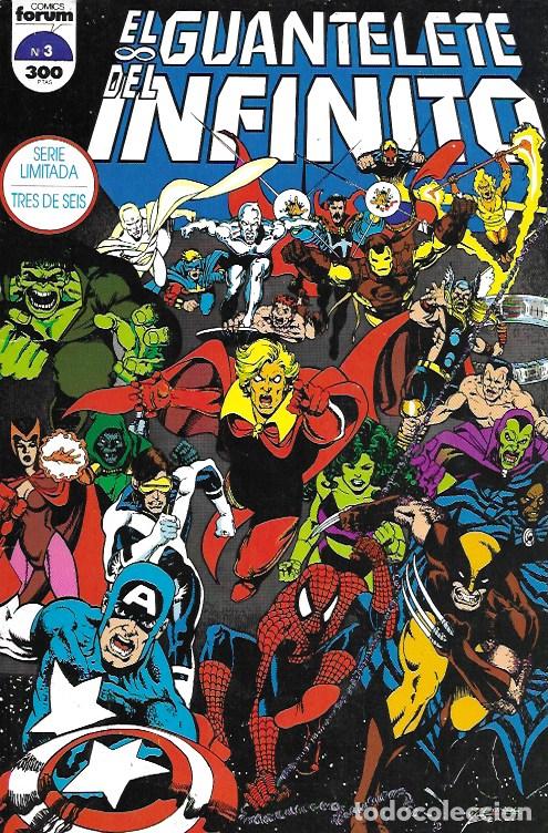 C&oacute;mics: El Guantelete del Infinito. Forum 1992. N&ordm; 3 - Foto 1