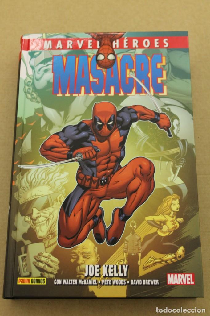 C&oacute;mics: Marvel Heroes Masacre de Joe Kelly Tomo 2 Panini - Foto 1