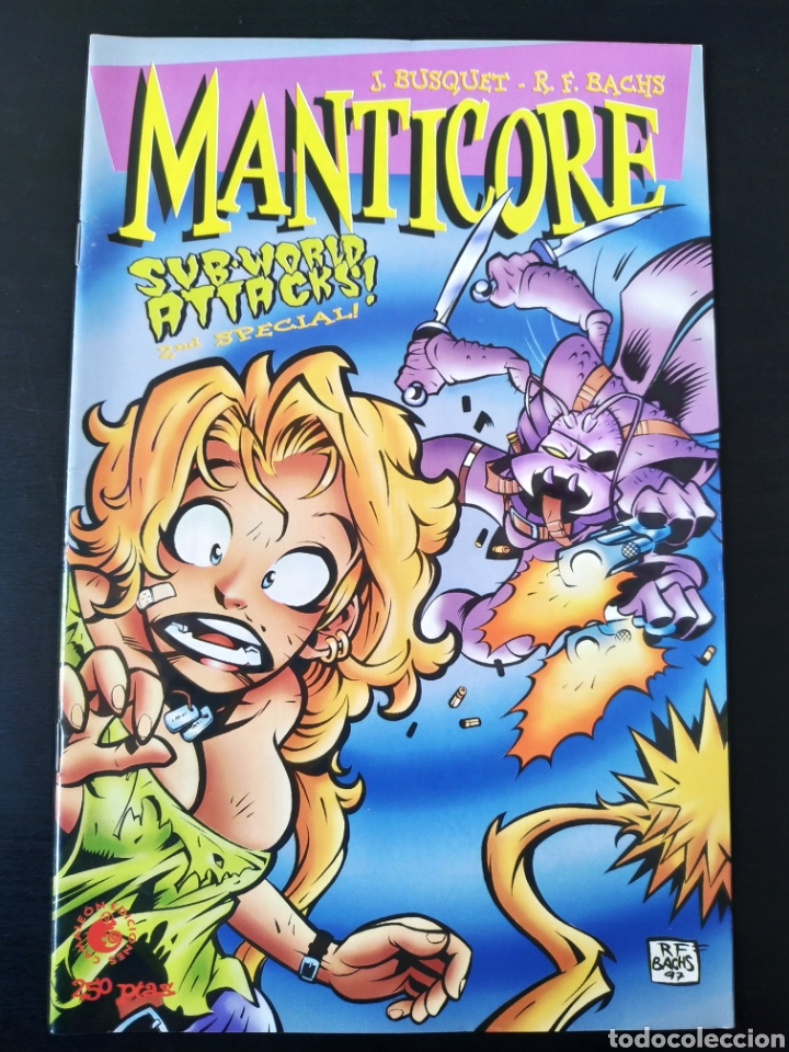 C&oacute;mics: DE KIOSCO MANTICORE SUBWORLD ATTACKS CAMALEON - Foto 1