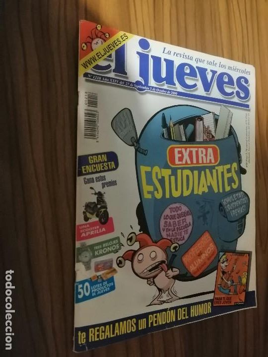 Fumetti: EL JUEVES 1218. REVISTA DE HUMOR. GRAPA. BUEN ESTADO PERO UN POCO SEPARADA DE LA GRAPA