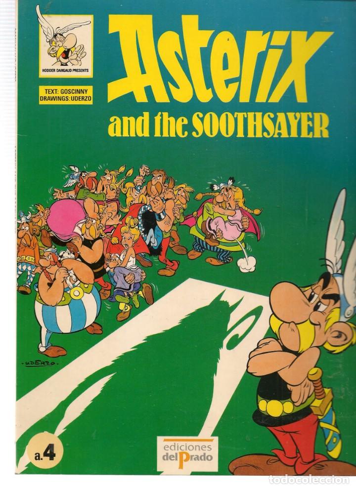 C&oacute;mics: ASTERIX. A. 4. ANS THE SOOTHSAYER. EDICIONES DEL PRADO. EN INGL&Eacute;S. (P/C57) - Foto 1