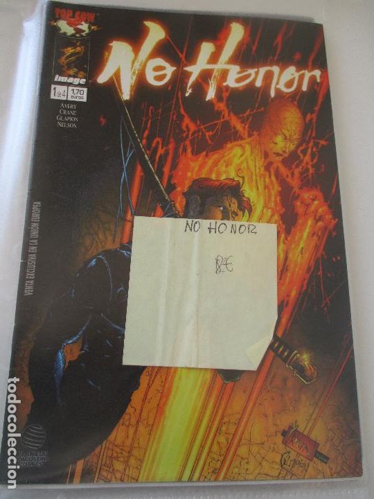 C&oacute;mics: NO HONOR- 4 Ns&ordm;.- COMPLETA - 1 AL 4.- SIN USAR - Foto 1
