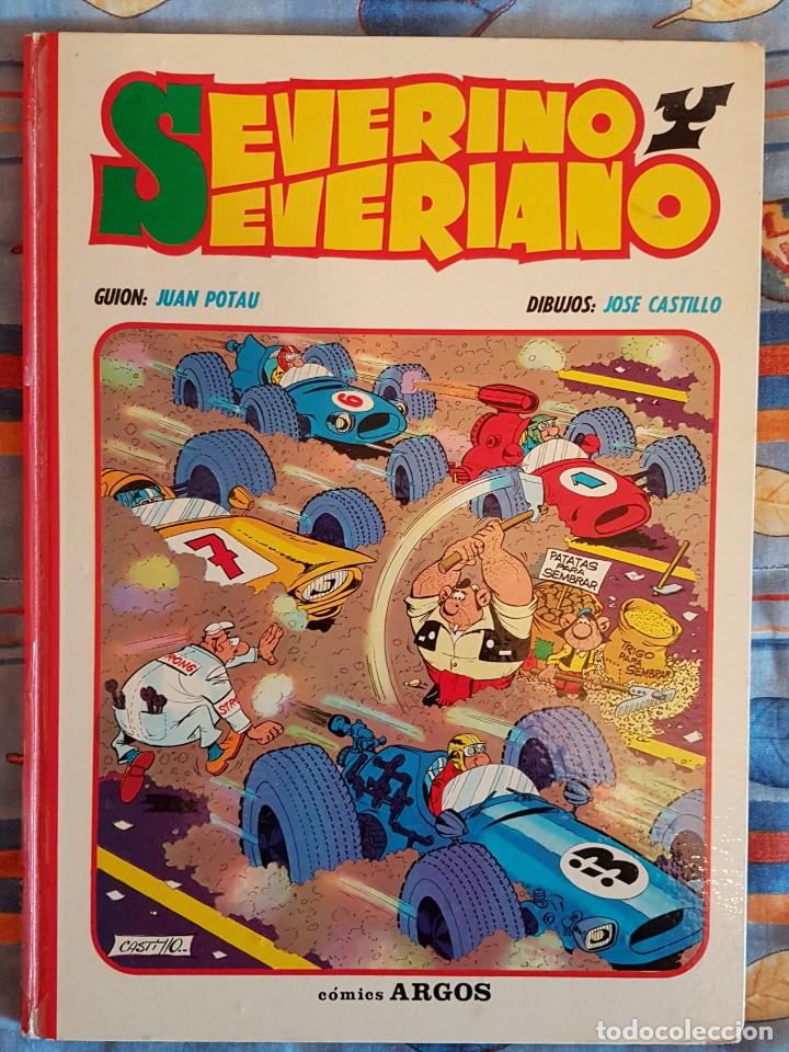 C&oacute;mics: Severiano y Severino. Juan Potau y Jose Castillo. C&oacute;mics Argos - Foto 1