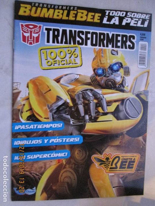 C&oacute;mics: REVISTA TRANSFORMERS BUMPLEBEE - TODO SOBRE LA PEL&Iacute;CULA. - Foto 1