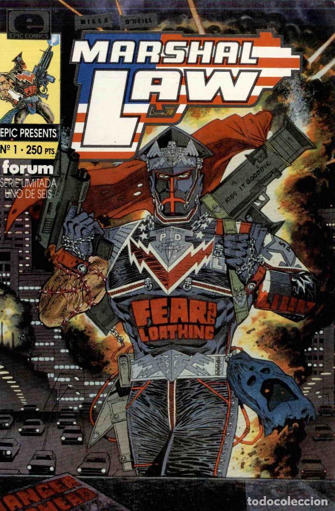 C&oacute;mics: EPIC PRESENTS :MARSHAL LAW 1 al 6 - Foto 1