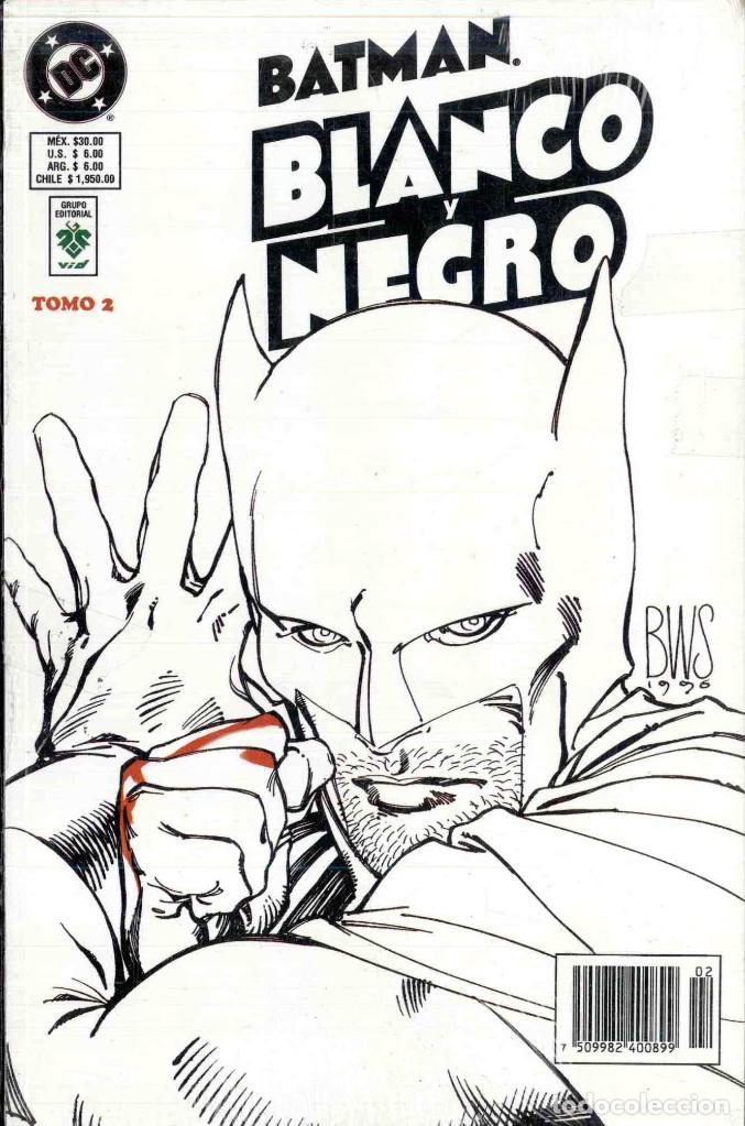 C&oacute;mics: BATMAN BLACK WHITE , COMPLETA 1 AL 2 - Foto 2