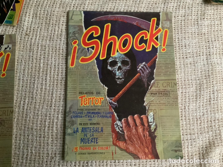 C&oacute;mics: &iexcl;SHOCK! , RELATOS DE TERROR -CONTIENE POSTER CENTRAL FRANKENSTEIN - Foto 1