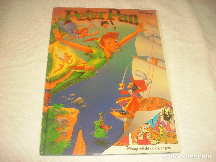C&oacute;mics: PETER PAN, DISNEY. EDICIO CATALA ANGLES. 1996. TAPA DURA. - Foto 1