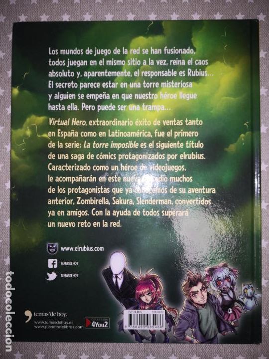 C&oacute;mics: El Rubius La torre imposible: Virtual Hero II Buen estado - Foto 2