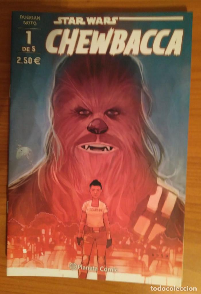C&oacute;mics: Comics: Chewbacca (5) / Han Solo (5) / Obi-Wan y Anakin (5) - Foto 2