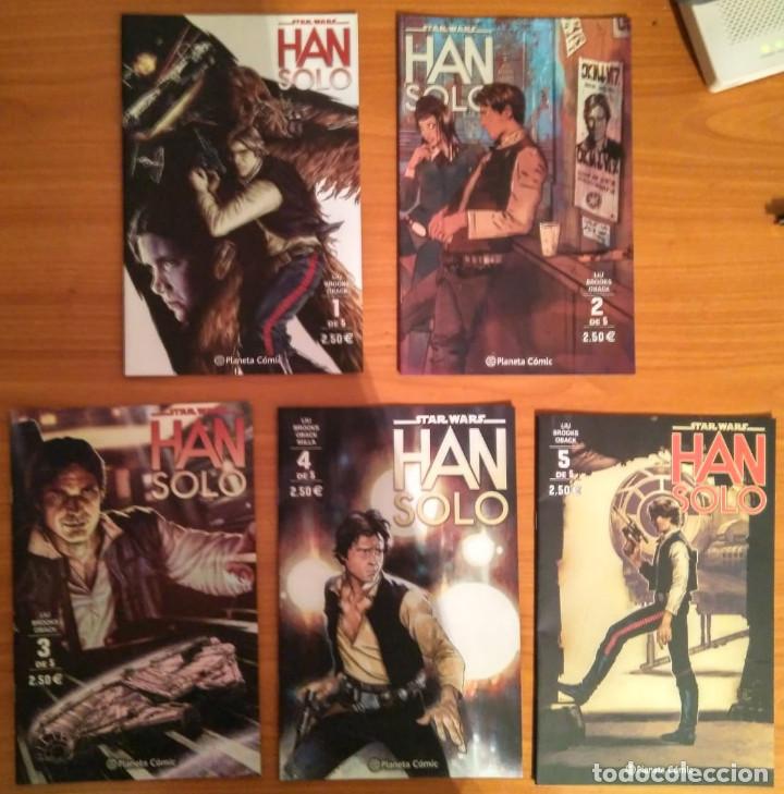 C&oacute;mics: Comics: Chewbacca (5) / Han Solo (5) / Obi-Wan y Anakin (5) - Foto 3