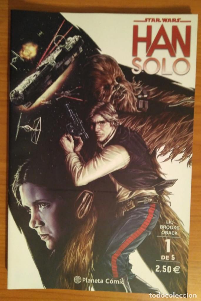 C&oacute;mics: Comics: Chewbacca (5) / Han Solo (5) / Obi-Wan y Anakin (5) - Foto 4