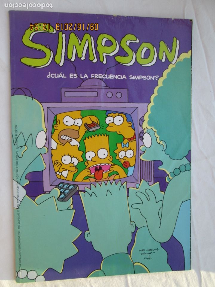 C&oacute;mics: SIMPSON , &iquest;CUAL ES LA FRECUENCIA SIMPSON? - Foto 1