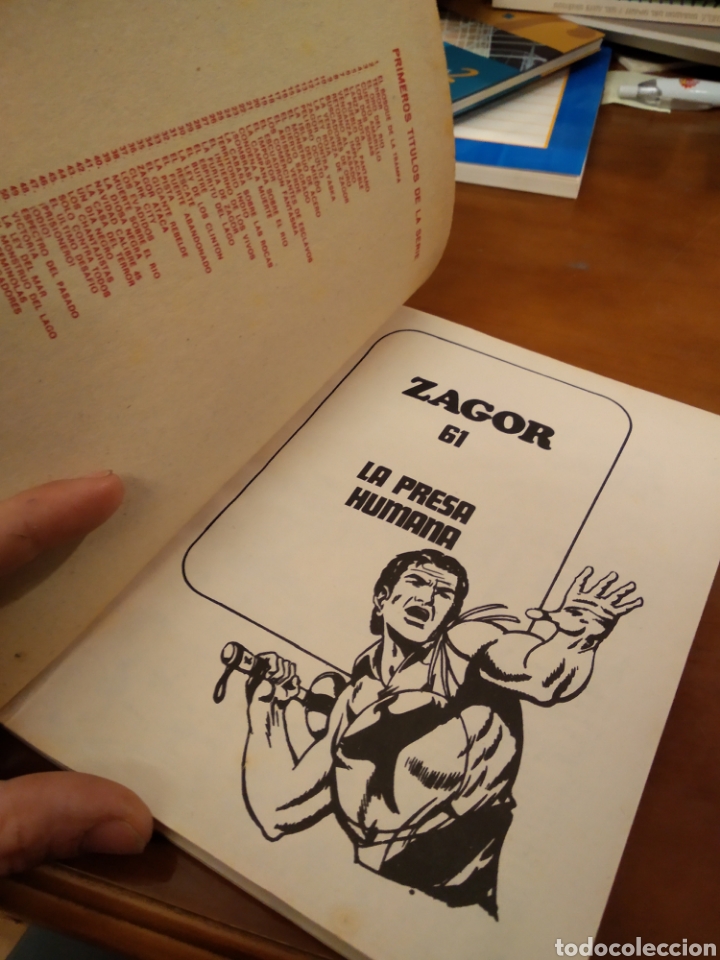 C&oacute;mics: ZAGOR LA PRESA HUMANA. 61 - Foto 2