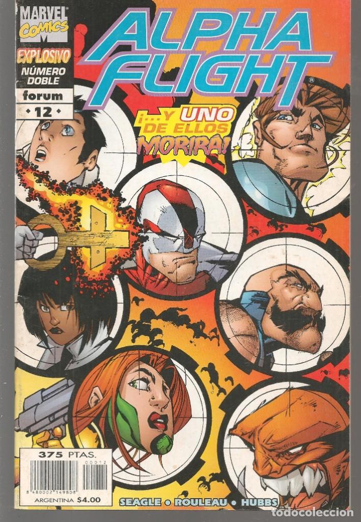 C&oacute;mics: ALPHA FLIGHT. VOL. II. N&ordm; 12. FORUM. (P/C58) - Foto 1