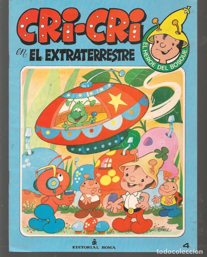 C&oacute;mics: CRI - CRI. N&ordm; 4. EL EXTRATERRESTRE. EDITORIAL ROMA.(P/C58) - Foto 1