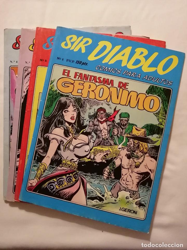 C&oacute;mics: SIR DIABLO COMPLETA 4 NUMS. - Foto 1