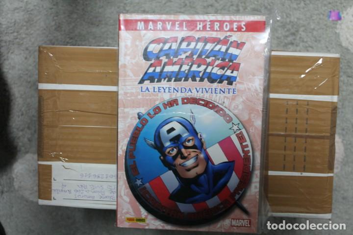 C&oacute;mics: Marvel Heroes Capitan America La Leyenda Viviente Panini - Foto 1