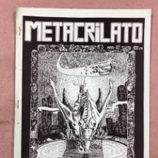 Cómics: METACRILATO N° 3 (BILBAO 1983). HISTÓRICO FANZINE ORIGINAL; BIAFFRA, I. ROTAETXE, ROBERTO GARAY,..