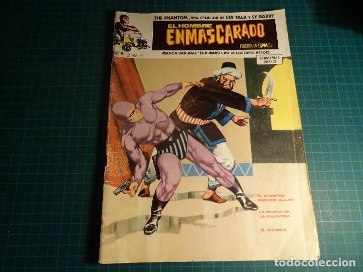 C&oacute;mics: el hombre enmascarado. v1  n&ordm; 9. vertice. (ref-03) - Foto 1