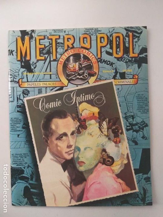 C&oacute;mics: METROPOL n&ordm; 8 ediciones Metro COMICS, a&ntilde;o 1983, COMIC INTIMO, PAPELES FALACES - Foto 1
