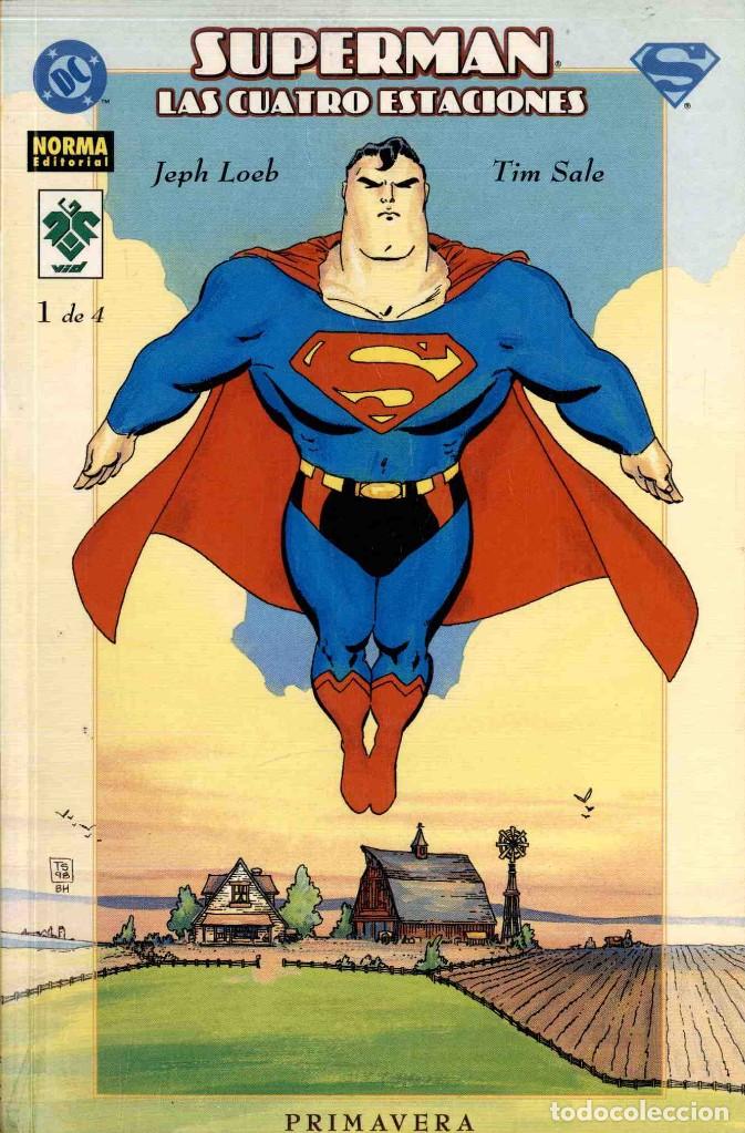 C&oacute;mics: superman, las 4 estaciones de la editorial vid, colecci&oacute;n completa - Foto 1