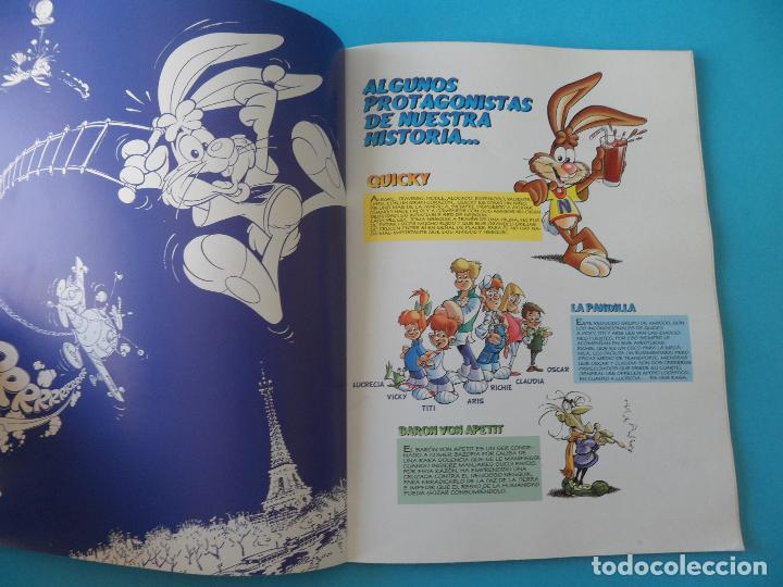 C&oacute;mics: Comic Las aventuras de Quicky. El Impostor y figuras - Nesquik - Nestl&eacute; - Foto 3