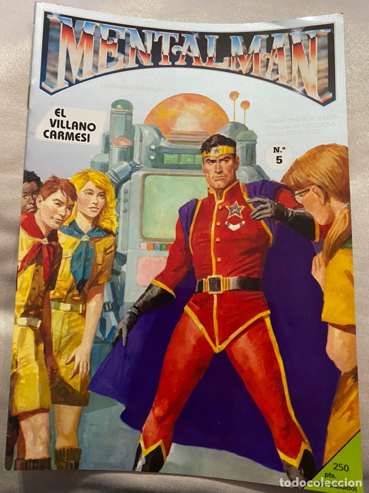 C&oacute;mics: Mentalman El villano carmes&iacute; n&uacute;mero 5 - Foto 1