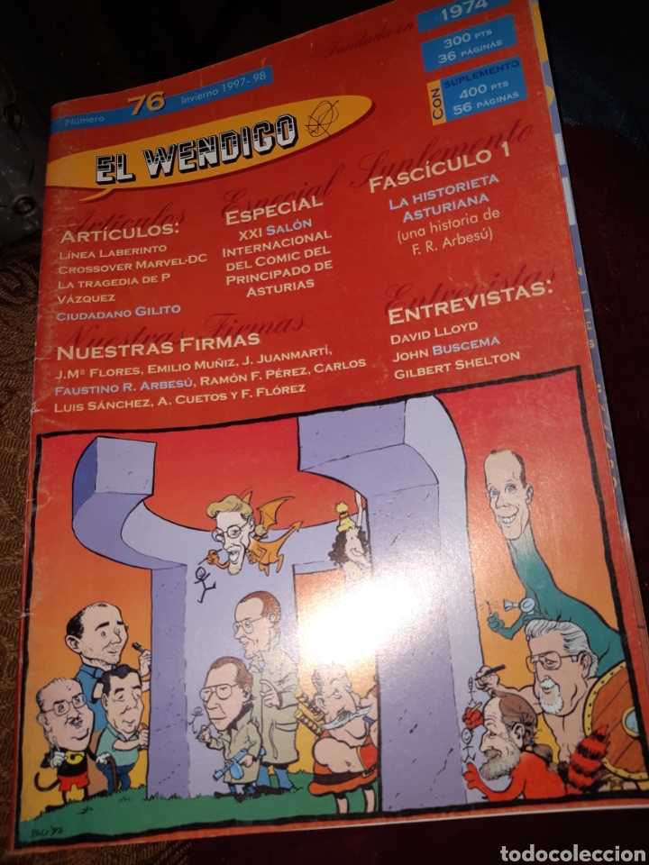 C&oacute;mics: TEBEOS-COMICS CANDY ● EL WENDIGO 76 ● ESTUDIO DE COMICS Y COMIX ● EE99 &radic; X0923 ● - Foto 1