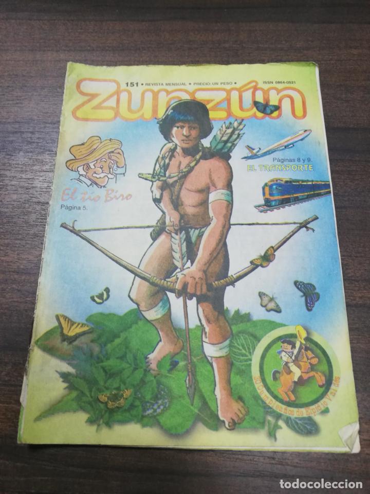 C&oacute;mics: CUBA. ZUNZ&Uacute;N. N&ordm; 151. MARZO 2000. CASA EDITORA ABRIL.