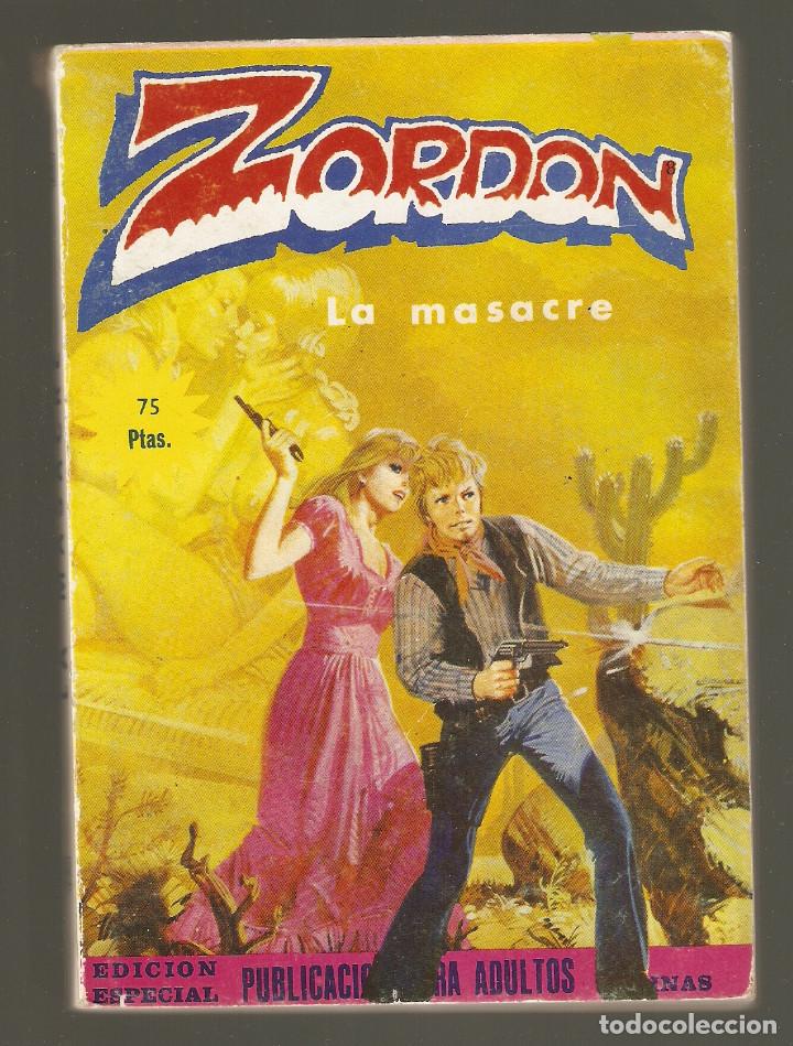 C&oacute;mics: ZORDON - N&ordm; 8 DE 12 - LA MASACRE - 1977 - MERCOCOMIC, S. A. - - Foto 1