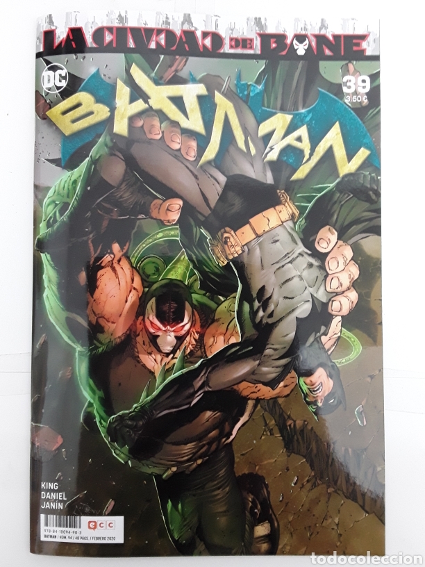 C&oacute;mics: Batman 94 / 39 (grapa) - King, Daniel, Jan&iacute;n - ECC c&oacute;mics - Foto 1