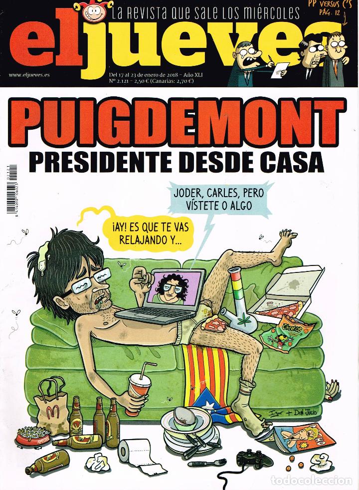 Comics: Revista El Jueves 2121.A&ntilde;o 2018