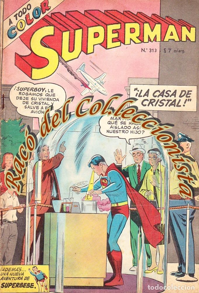 C&oacute;mics: SUPERMAN , N. 313, EDITORIAL MUCHNIK, A TODO COLOR - Foto 1