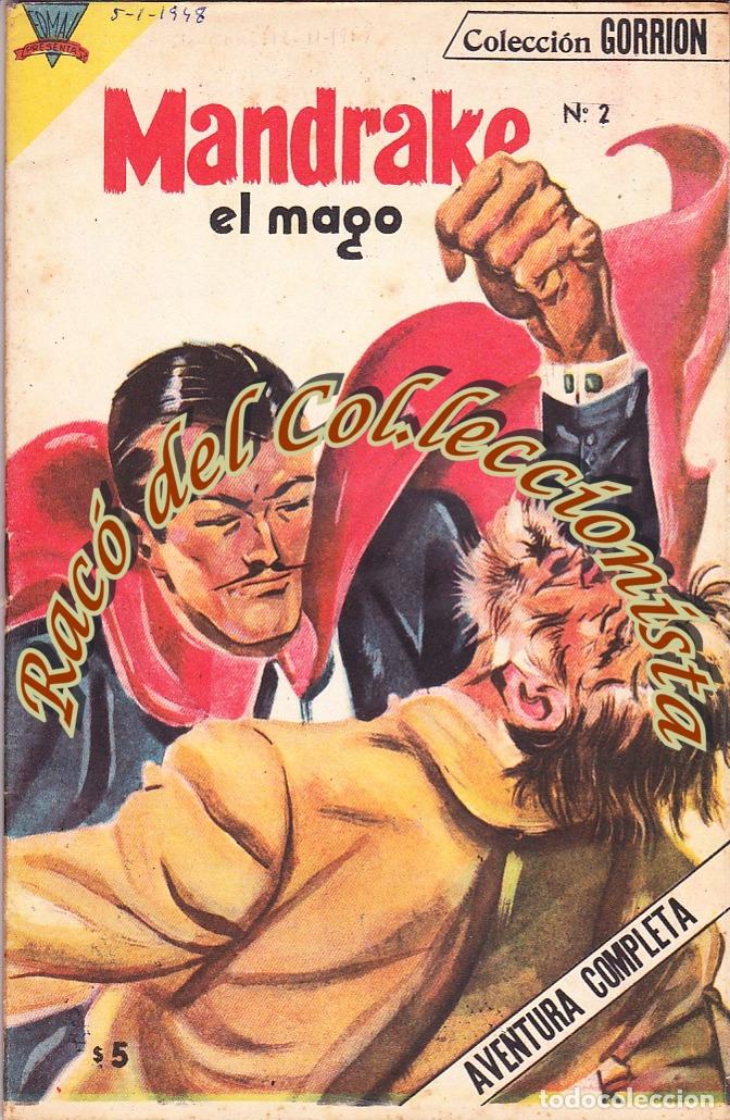 C&oacute;mics: MANDRAKE EL MAGO, COLECCION GORRION N. 2, EDITORIAL EDMAL - Foto 1