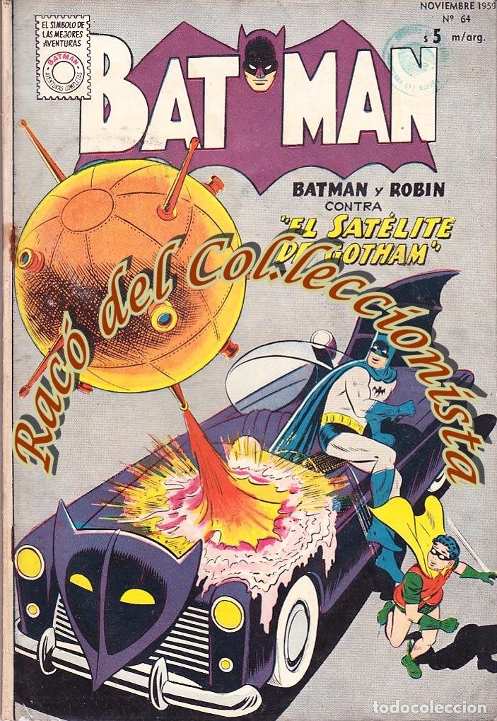 C&oacute;mics: BATMAN, N. 64 , EL SATELITE DE GOTHAM, EDITORIAL MUCHNIK - Foto 1