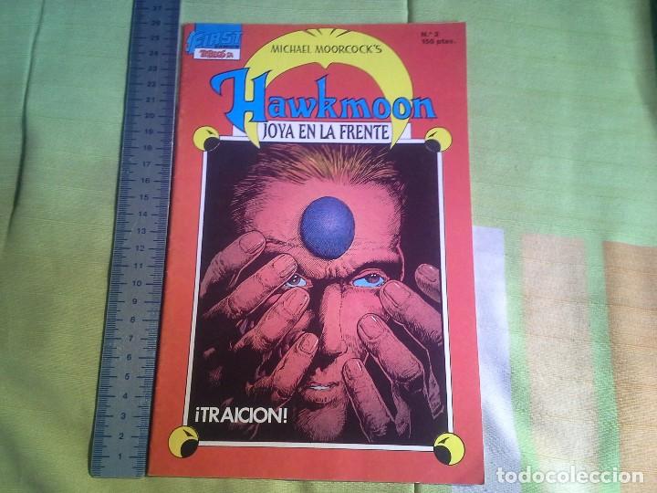 C&oacute;mics: 2 comic HAWKMOON  N&ordm;2 Y N&ordm; 4 MICHAEL MOORCOK&acute;S 1988 , FIRST TEBEOS S.A. - Foto 4