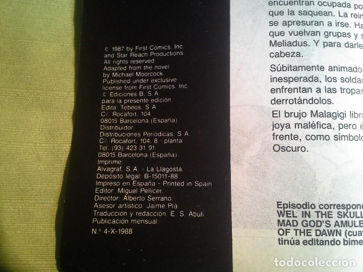 C&oacute;mics: 2 comic HAWKMOON  N&ordm;2 Y N&ordm; 4 MICHAEL MOORCOK&acute;S 1988 , FIRST TEBEOS S.A. - Foto 14