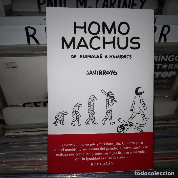C&oacute;mics: homo machus DE Animales a HOMBRES JAVIRROYO,lumen 2020