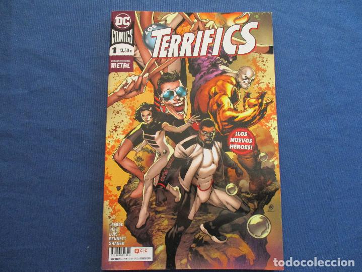 C&oacute;mics: DC / LOS TERRIFICS N.&ordm; 1 NOCHES OSCURAS METAL &middot; ECC - NUEVO - TOMO 136 P&Aacute;GINAS
