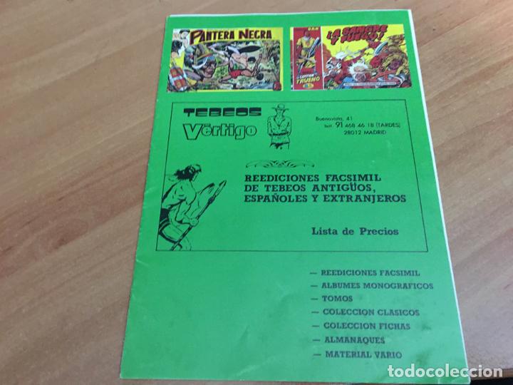 C&oacute;mics: TEBEOS VERTIGO. LISTA DE PRECIOS (COB58) - Foto 1