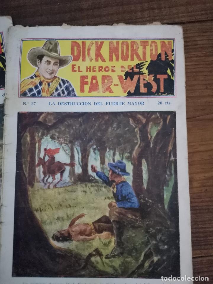 C&oacute;mics: LOTE DE CUATRO NOVELAS DICK NORTON - Foto 3