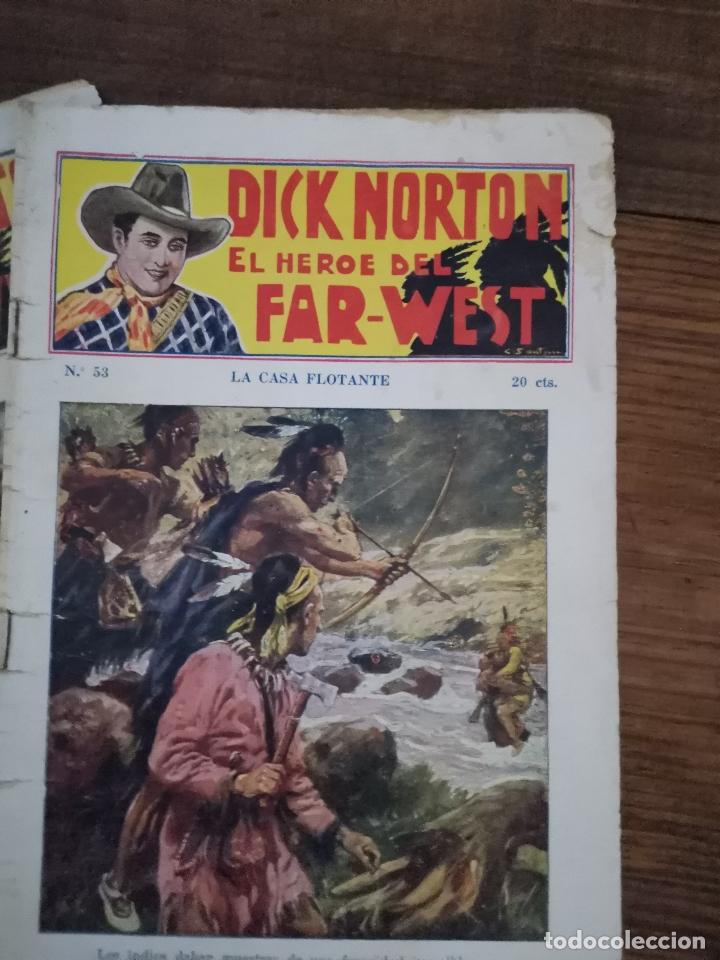 C&oacute;mics: LOTE DE CUATRO NOVELAS DICK NORTON - Foto 4